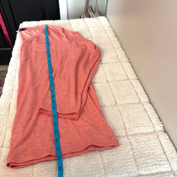 NWT Automet Womens XL Long Sleeve Pink Blouse Top Casual Cozy Leisure Layers - Picture 6 of 12